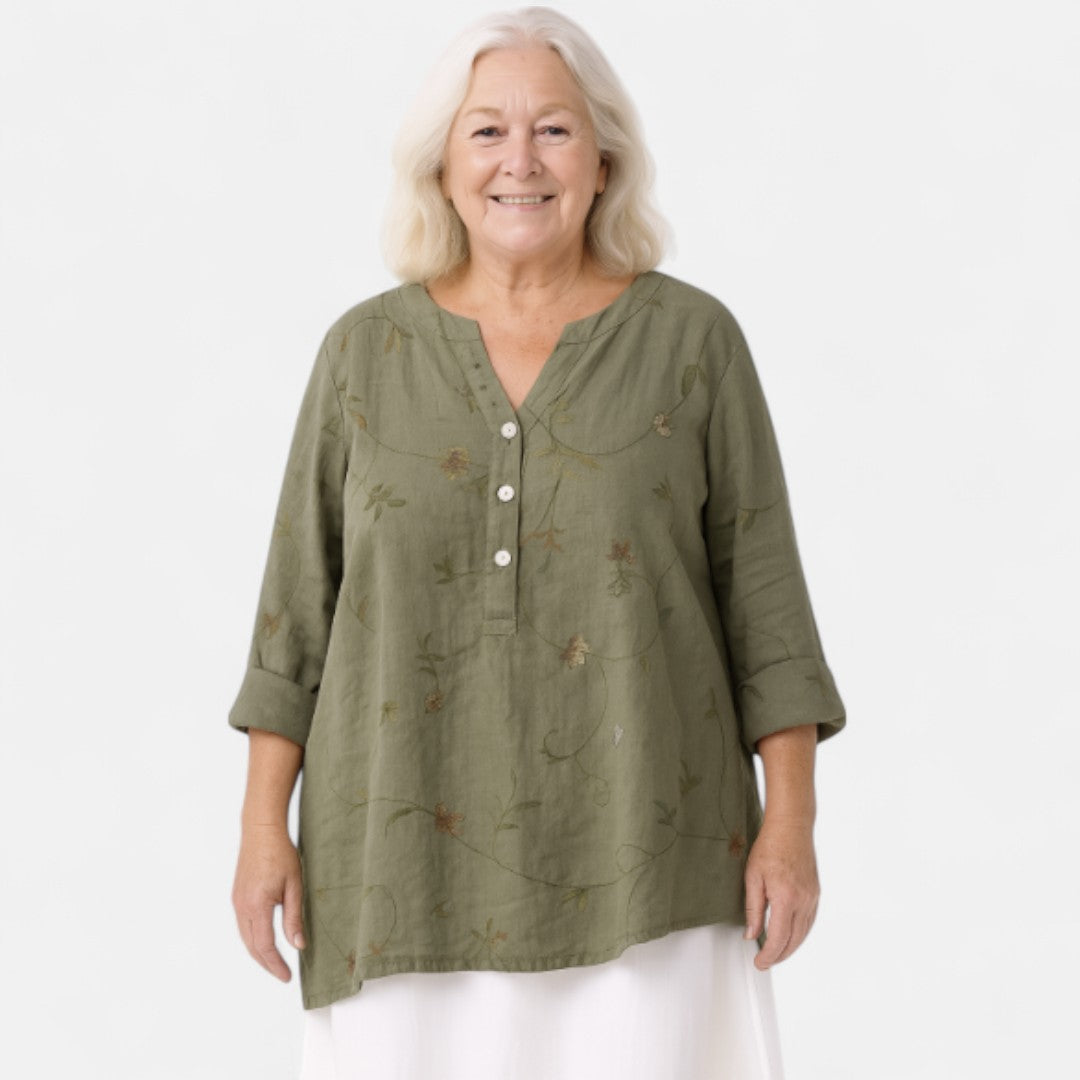Anling™ - Breezy Blossom Tunic