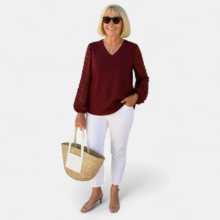 Elisabet™ – Comfortable airy blouse