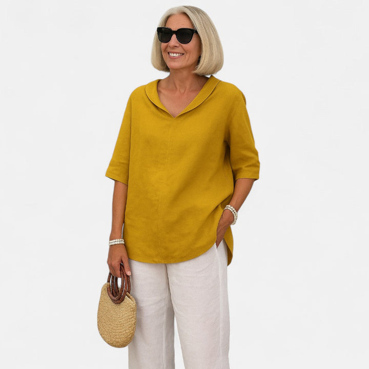 Rongxue™ – Airy loose fit blouse