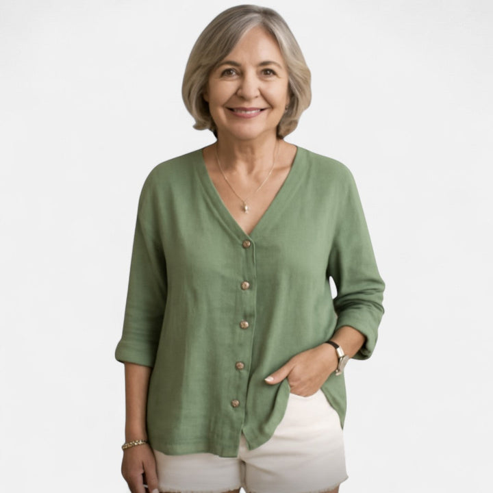 Yuerong™ – Elegant airy blouse